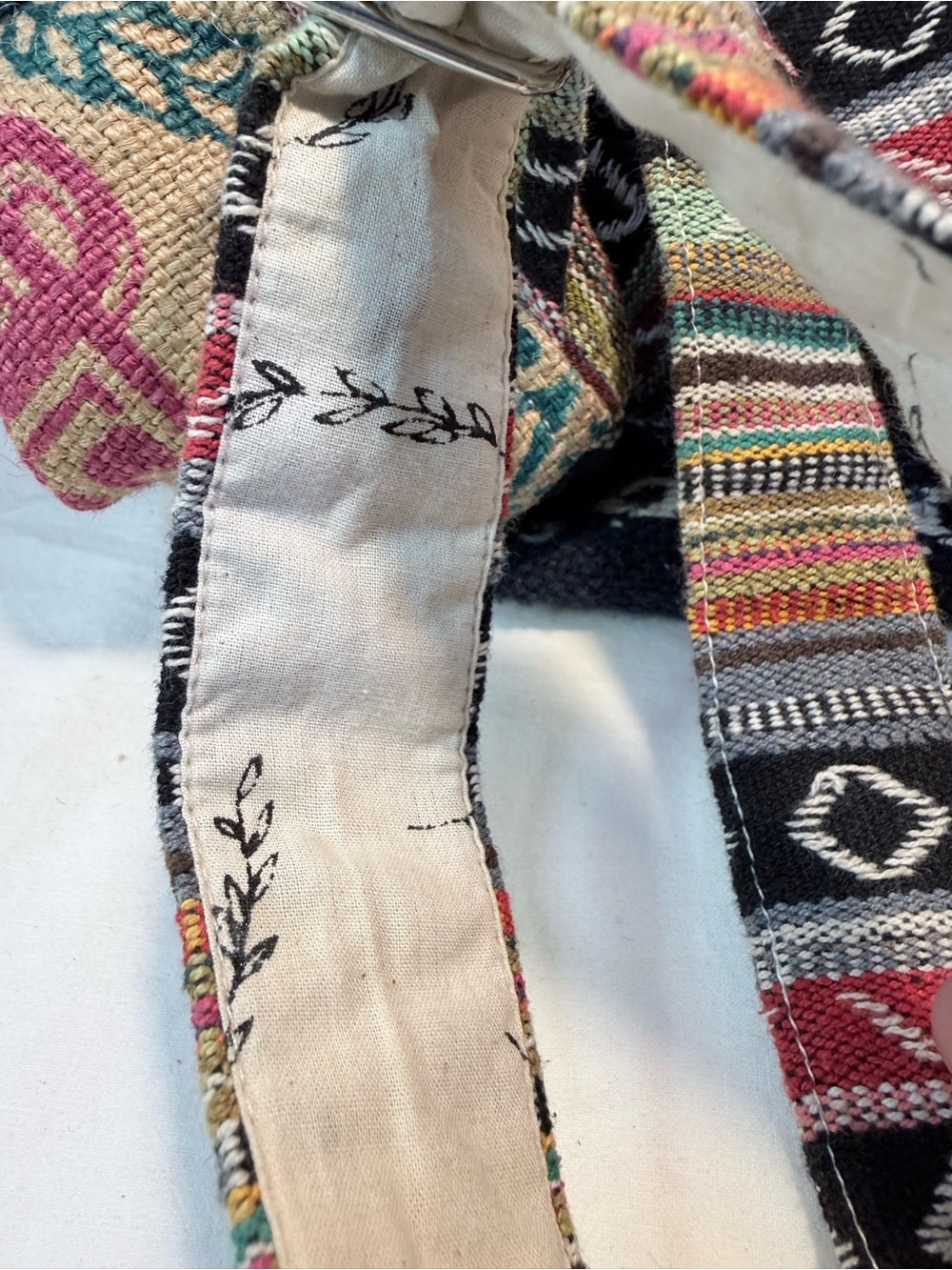 Drawstring Rice Love Hobo Backpack - Picture 5 of 8